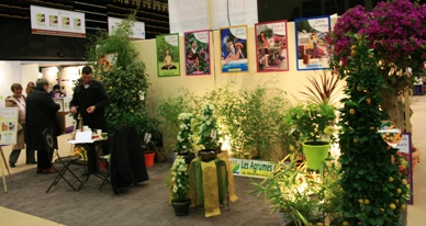 Stand Agrumes de Méditerranée au Salon du Végétal 2010